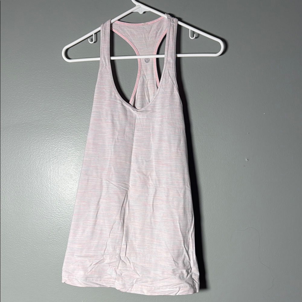 Lululemon Women's Light Pink Racerback Tank Top